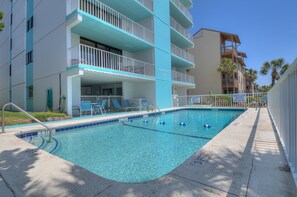 Outdoor pool - Updated Condo - Ocean One 5N - Budget Friendly (Myrtle Beach)