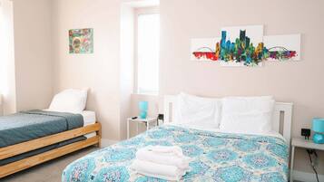 2 soverom, strykejern/-brett, wi-fi og sengetøy