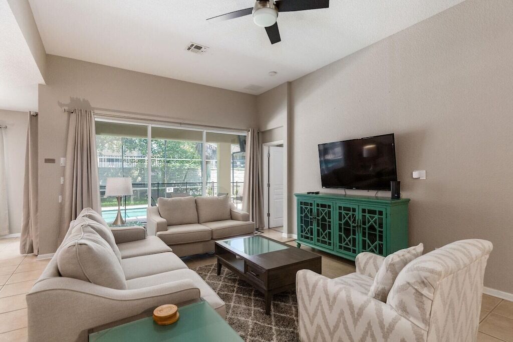 Disney Pool Home-updated With Arcade Style Game Room