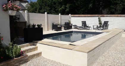 Charming village house with swimming pool in the heart of Sologne