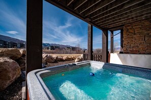 Idromassaggio all'aperto