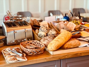 Desayuno para llevar diario (SEK 50 por persona)