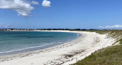 Maison Les Pieds Dans Leau Large vue sur mer 20 m de la Plage Wide Sea View