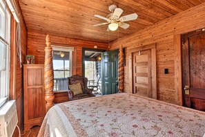 1 bedroom, Internet, bed sheets - Secluded Ridgetop Hideaway w/ Valley Views! (Menlo)