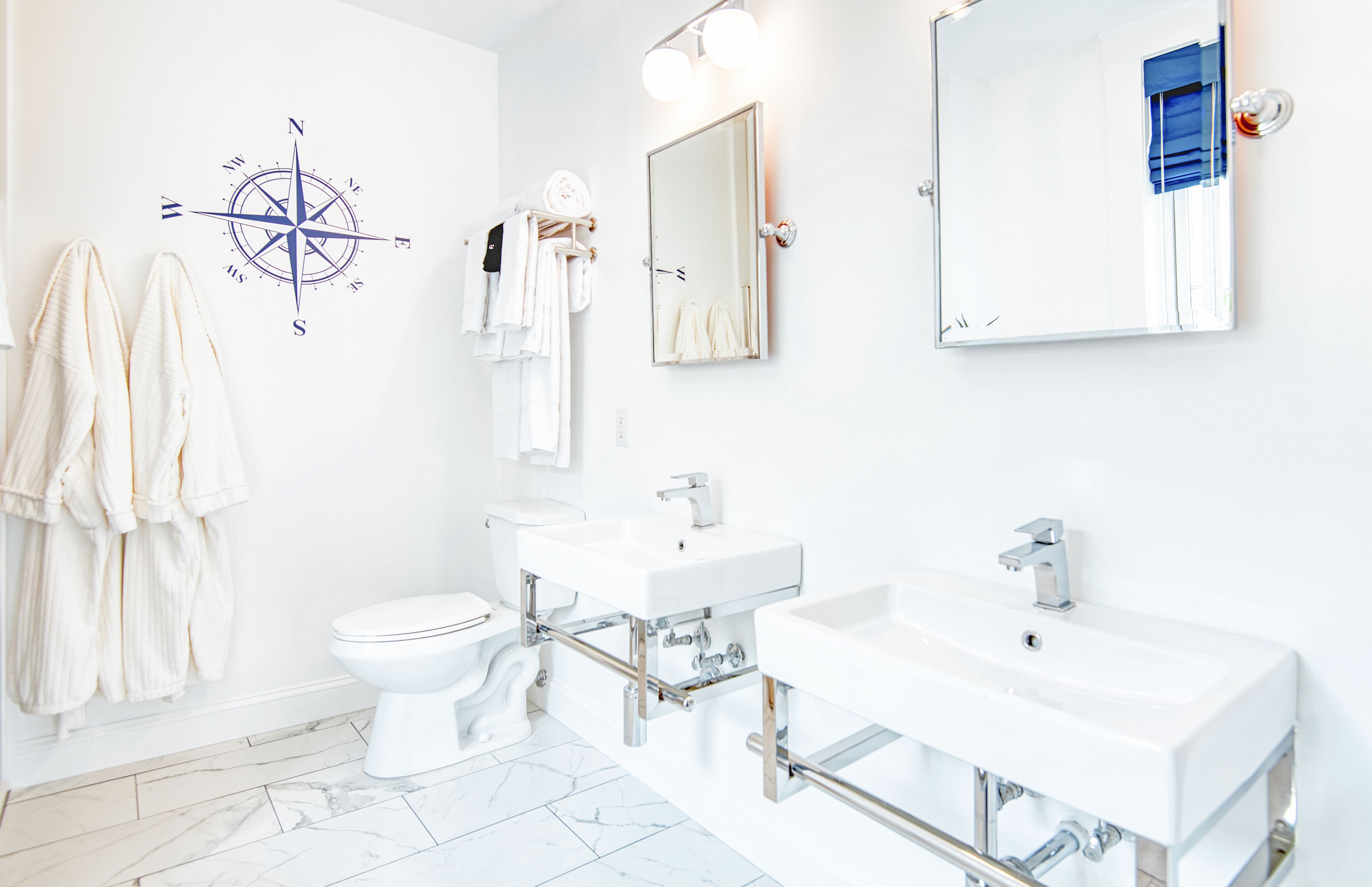 shower, hydromassage showerhead, hair dryer, soap