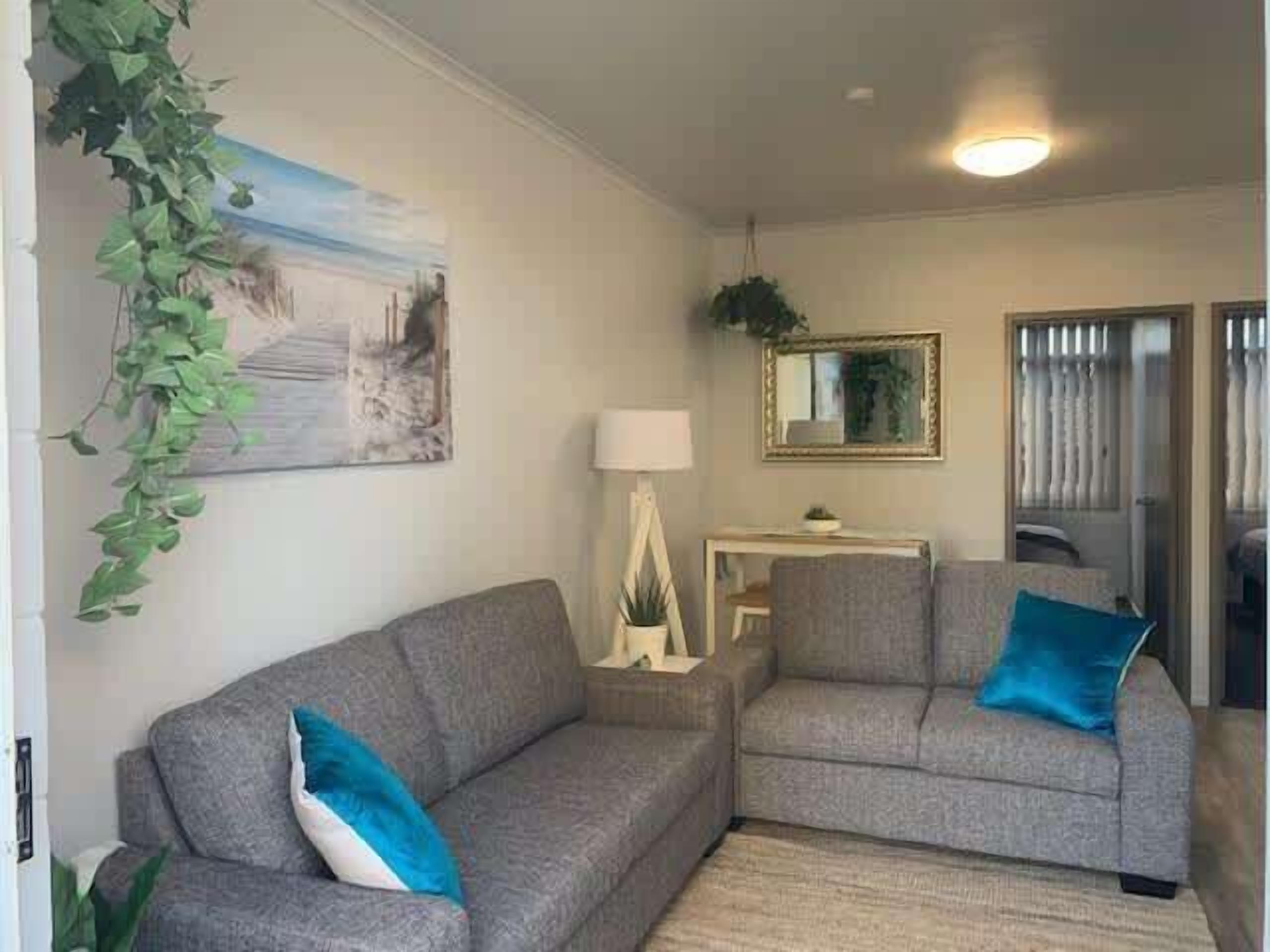 Comfortable sofas able to seat all