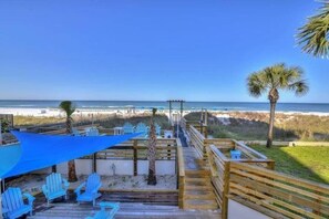 Property grounds - Best beachfront value in PCB!  Incredible view! (Panama City Beach)