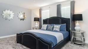 6 habitaciones, tabla de planchar con plancha y cuna de viaje 