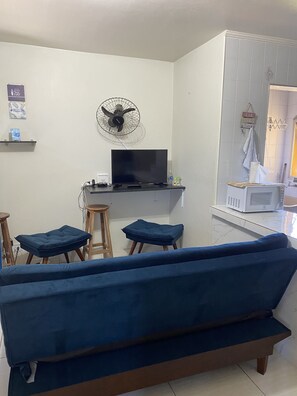 Family Apartment | Living area - Edifício Acapulco (Caraguatatuba)