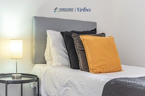 1 Schlafzimmer, Bügeleisen/Bügelbrett, kostenloses WLAN, Bettwäsche