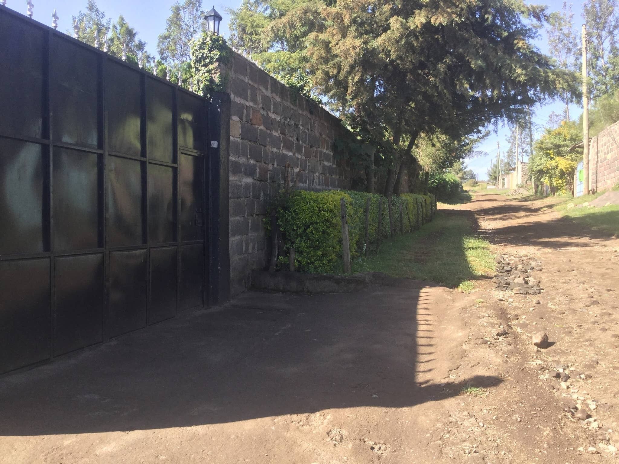 Enceinte de l’hébergement