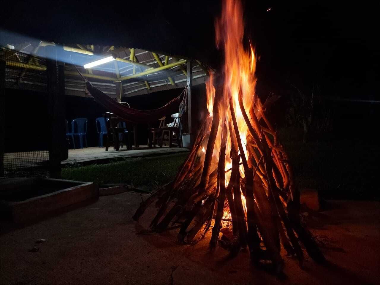 Enceinte de l’hébergement