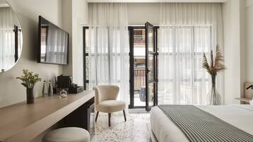 Suite, Terrace | Premium bedding, free minibar items, in-room safe, soundproofing