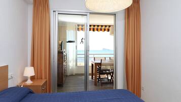 2 slaapkamers, een strijkplank/strijkijzer, gratis wifi, beddengoed