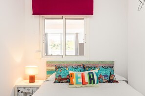 1 غرفة نوم وواي فاي وملاءات أسرّة