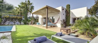 Modern villa with private pool and garden