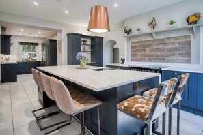 Oven, stovetop, dishwasher, espresso maker