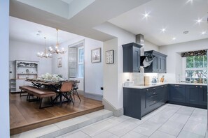 Oven, stovetop, dishwasher, espresso maker
