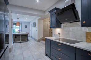 Oven, stovetop, dishwasher, espresso maker