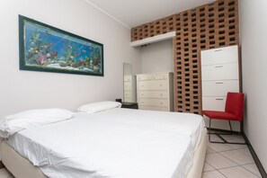 1 室のベッドルーム、ベッドシーツ