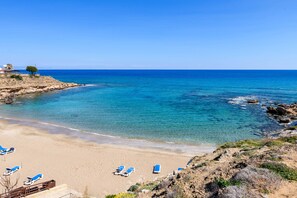 Beach - Royal Beachfront Villa - Steps from the Beach (Protaras)