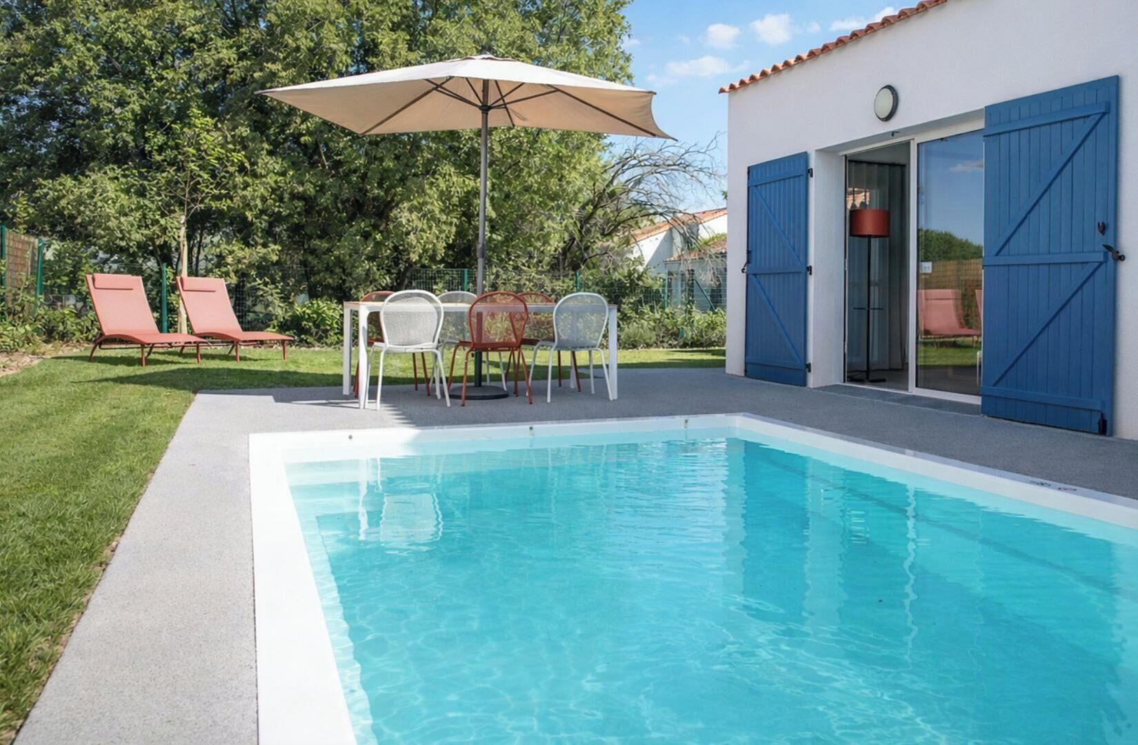 Façade de l’hébergement