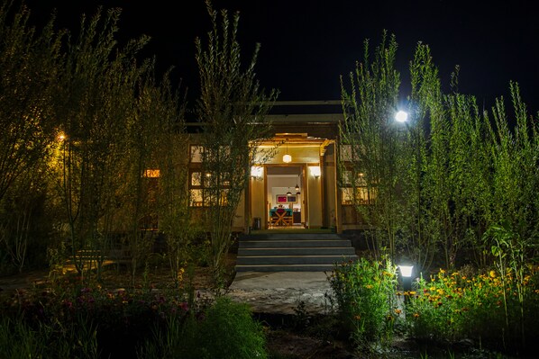 Front of property - evening/night