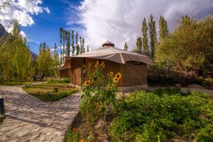 Fachada de la propiedad