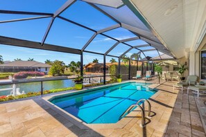 Beheizter Pool