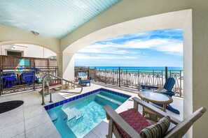 Outdoor pool, a heated pool - Coastal Treasure*Guest Favorite*Pool*Elevator*BeachSvc (Miramar Beach)