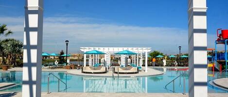 Außenpool, beheizter Pool