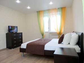 Perushuoneisto | 1 makuuhuone, silitysrauta/-lauta, ilmainen Wi-Fi