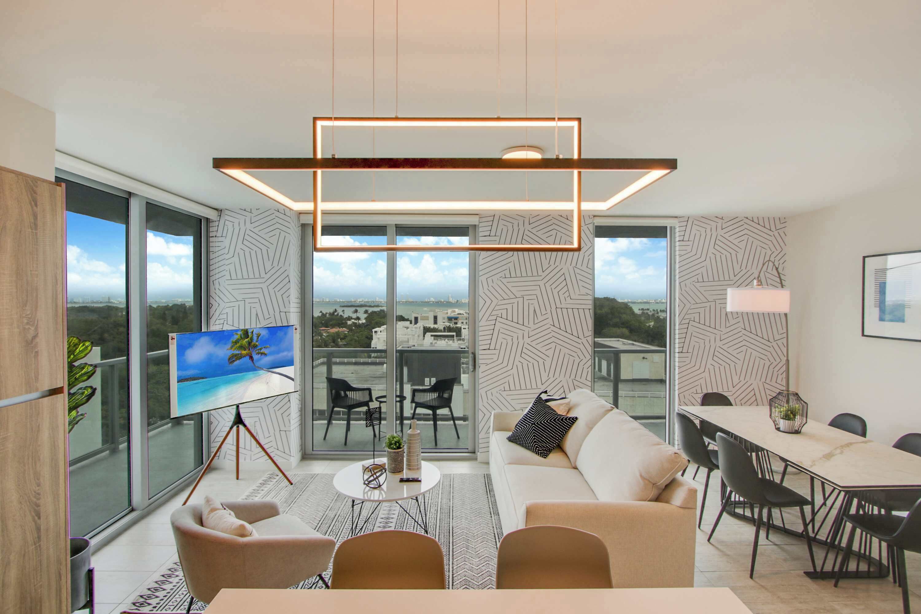 平面電視、 辦公室