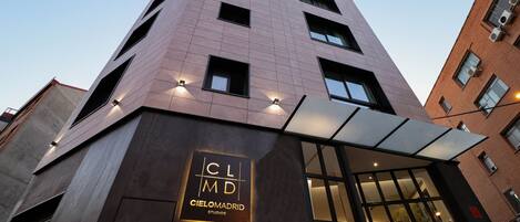 Voorkant van accommodatie