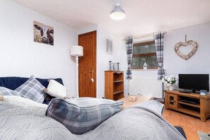 TV connectée, cheminée