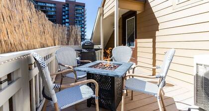 NEW - Downtown Private Loft w/ Deck & Work Space