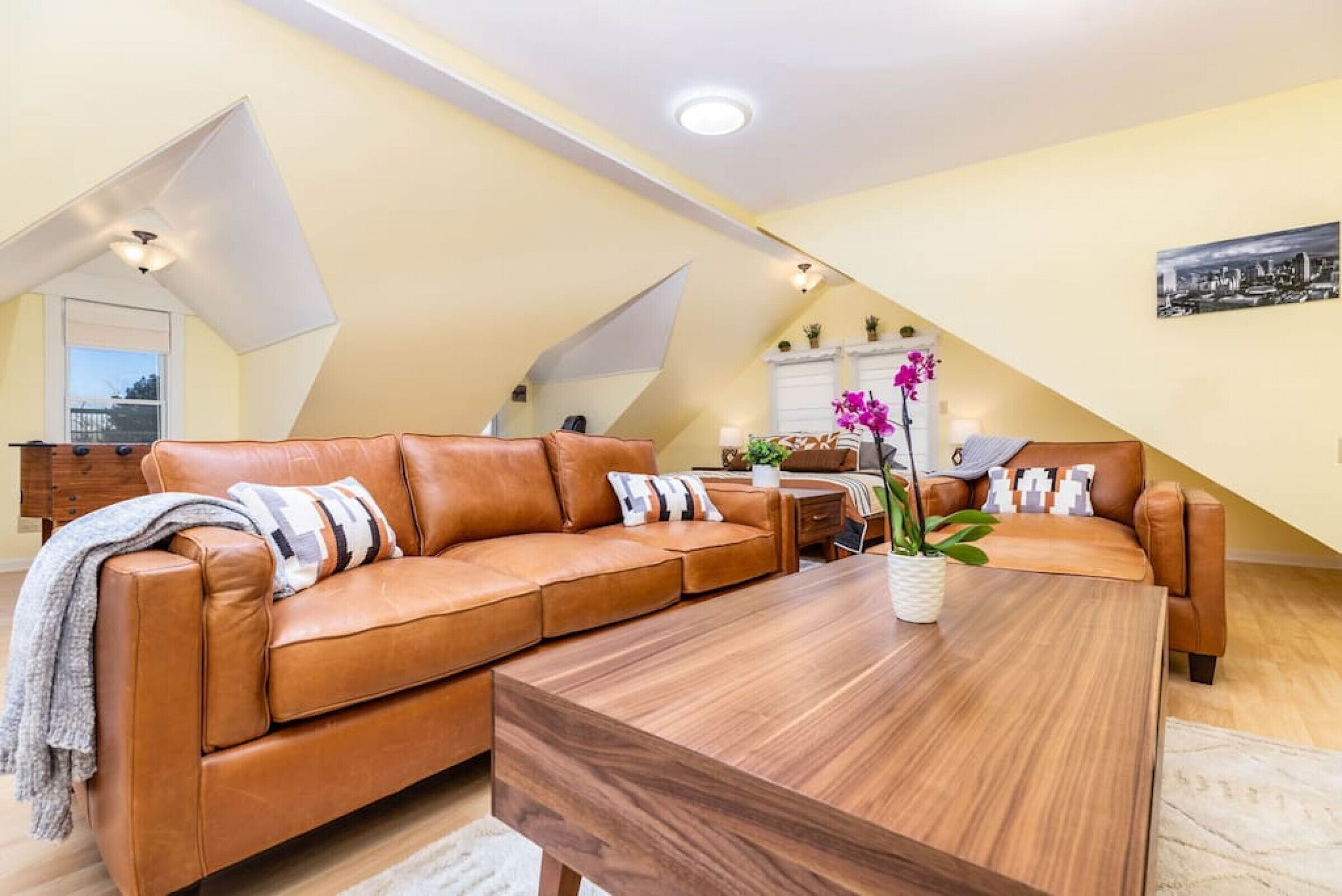 Télévision, baby-foot