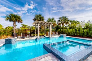 Pool - Chic Mansion with Games Room (Kissimmee)