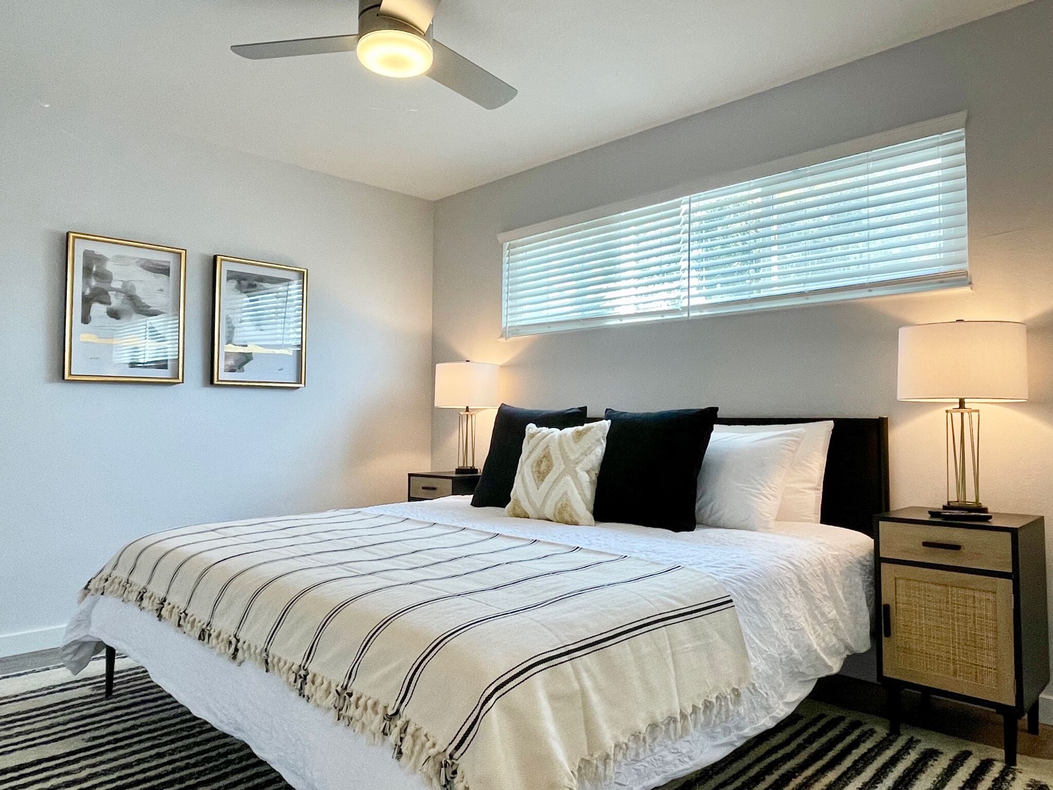 2 bedrooms, desk, iron/ironing board, free WiFi