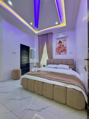 4 間臥室、熨斗/熨衣板、免費無線上網、床單