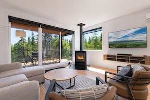 Chalet-foret Jumele 4-B | Living area