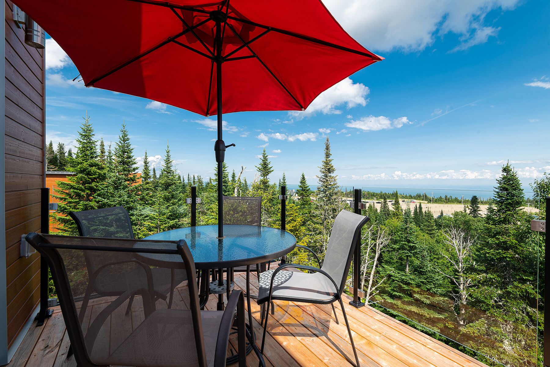 Chalet-foret Jumele 34-A | 테라스/파티오