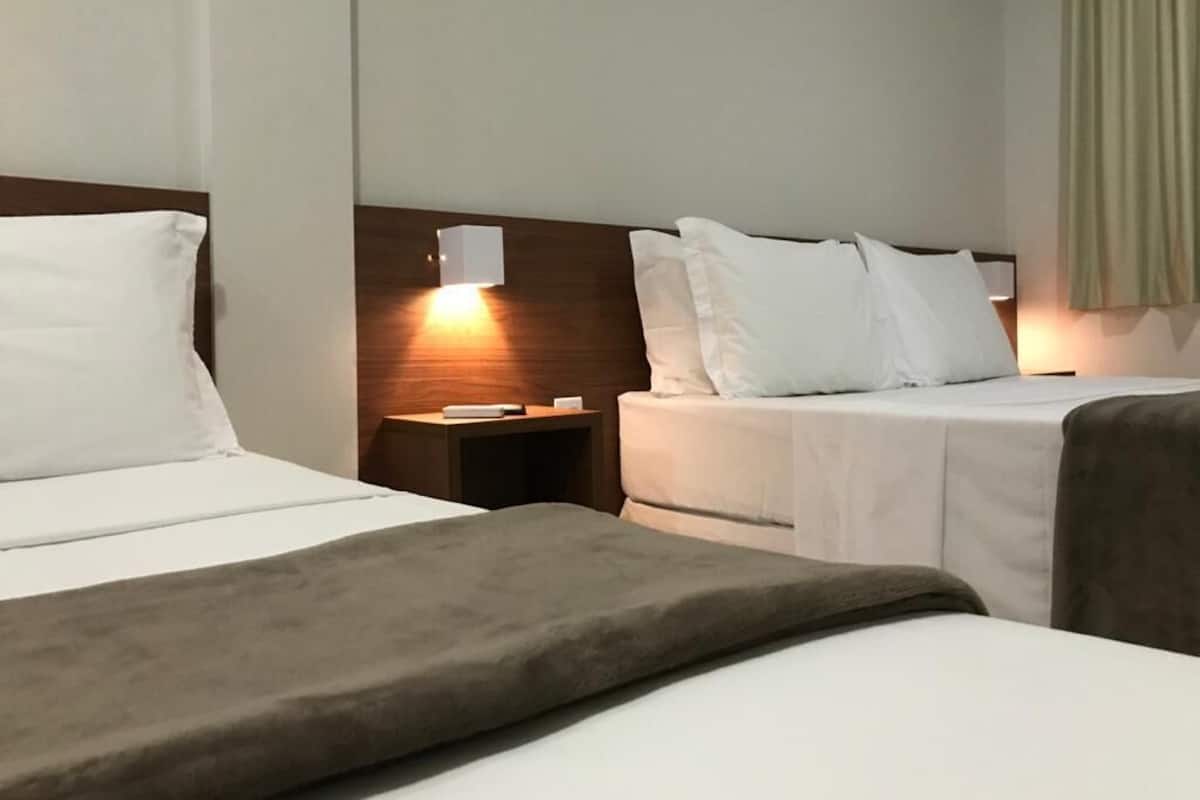 Minibar, desk, iron/ironing board, free WiFi