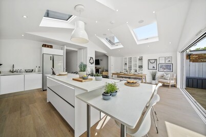 A stunning five-bedroom home located in the heart of Windsor driveway parking!