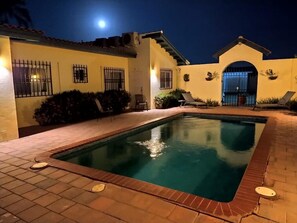 Alberca al aire libre 