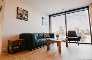 Apartment, 1 Bedroom | Living area