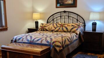 2 bedrooms, iron/ironing board, travel crib, free WiFi