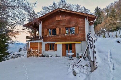 Beautiful Apartment in the Mayens de Sion, 500m From 4 Vallées ski Area