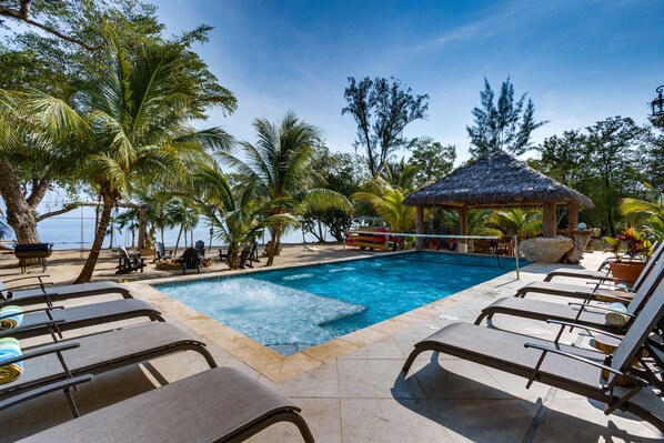 Plenty of pool chairs