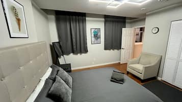 2 slaapkamers, een bureau, gratis wifi, beddengoed